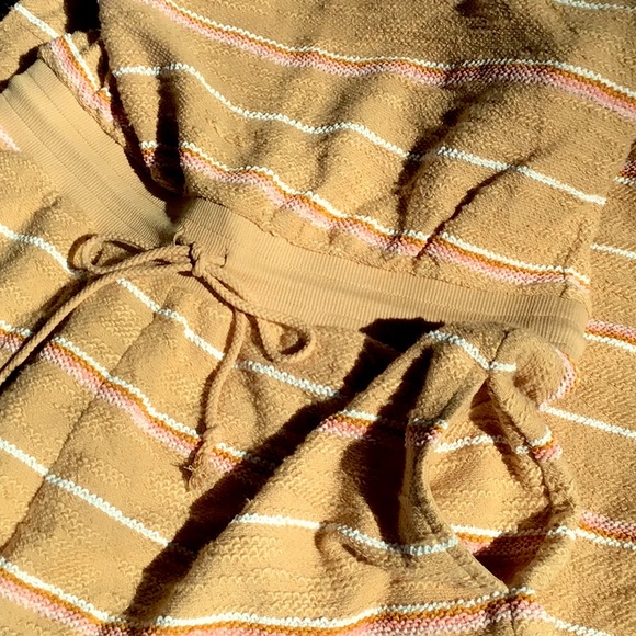 LSPACE NORTH SHORE STRAPLESS STRIPED JUMPSUIT WITH POCKETS SIZE LARGE NWT - Picture 9 of 11